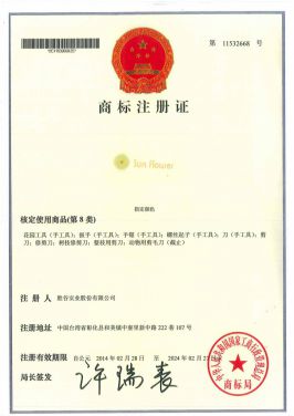 Sun Flower Trademark Registration (China)