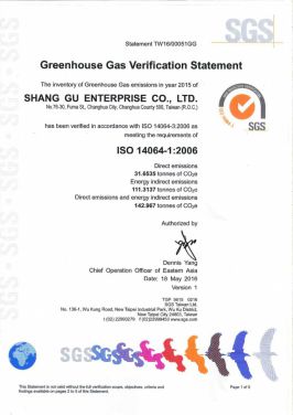 SGS-ISO 14064-1：2015